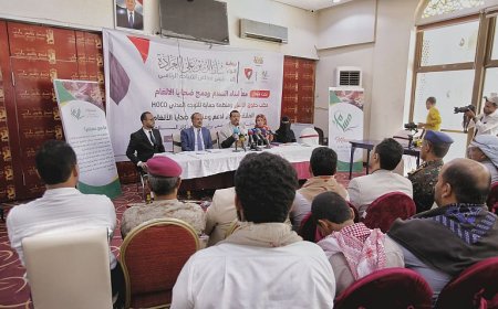 افتتاح اعمال الملتقى الأول لمناصرة ضحايا الألغام من المدنيين بمأرب