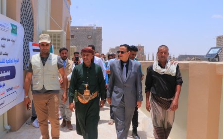 افتتاح مسجد الهدى 24 بحي الروضة شمال مدينة مأرب