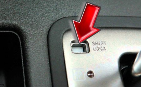 ما هو ال Shift Lock في السيارة؟ ومتى يتم استخدامه؟