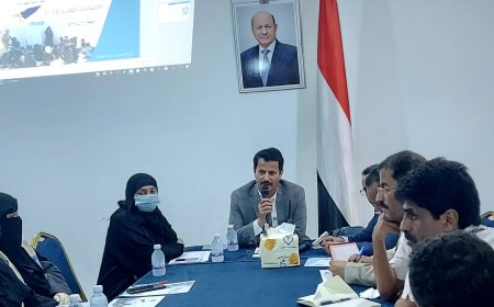 "علي العباب" يبحث مع منظمات "شريكة" توفير حافز شهري للمعلمين في مأرب