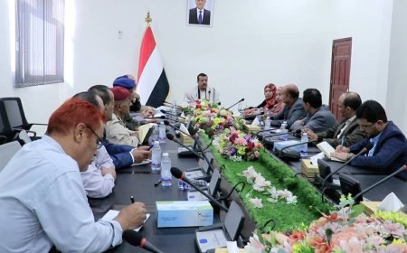 اللجنة الوطنية للتحقيق تلتقي قيادة السلطة المحلية والقضائية والأمنية بمحافظة مأرب