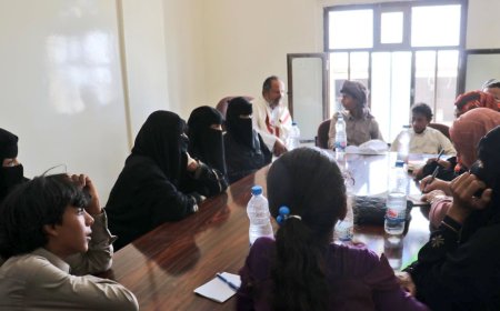اللجنة الوطنية للتحقيق تستمع لضحايا الألغام من الأطفال في مأرب 