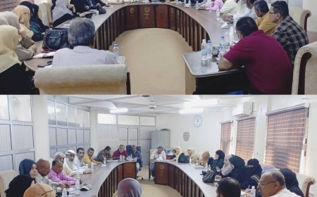 اللجنة الفرعية للاختبارات بالعاصمة عدن تناقش إجراءات الترتيب والاعداد لاختبارات شهادة الثانوية العامة للعام الدارسي 2023-2024م