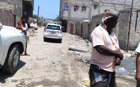 الحالمي يثمن دور مؤسسة المياه والصرف الصحي عدن في خدمة مواطني الممدارة وكود العثماني