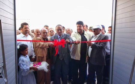 افتتاح مركز مكافحة الجراد الصحراوي بشبوة