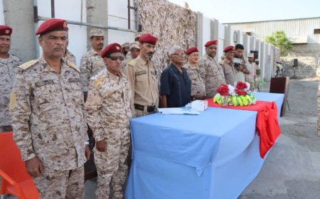 اختتام البرنامج التدريبي القتالي للعام 2024 في مرحلته الاولى بعدن