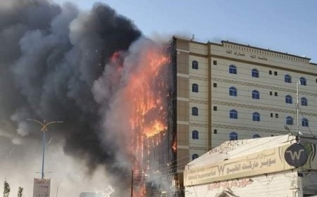 الكشف عن أسباب اندلاع حريق بأحد الفنادق في عتق