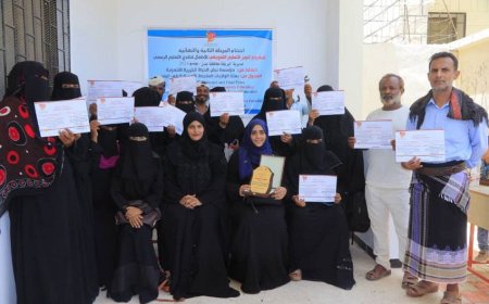 اختتام المرحلة الثانية من مشروع "تنوير" للتعليم التعويضي بعدن