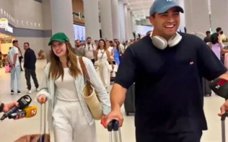 عودة مارت رمضان ديمير وعفراء ساراتش من إسبانيا.. وهذا ما كشفاه عن زواجهما