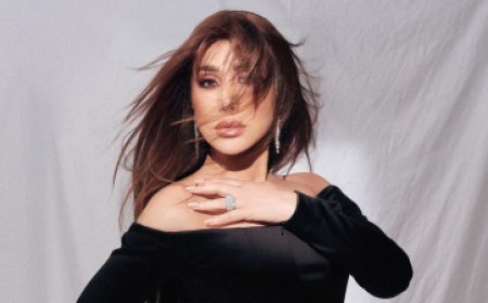 الظهور الاول لنجوى كرم وزوجها الإماراتي في ألمانيا