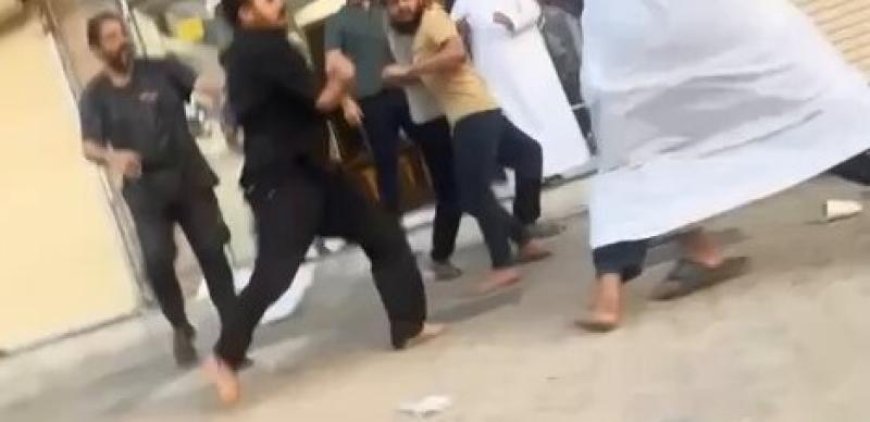 مشاجرة جماعية عنيفة بين مقيمين في السعودية بينهم من الجنسية اليمنية