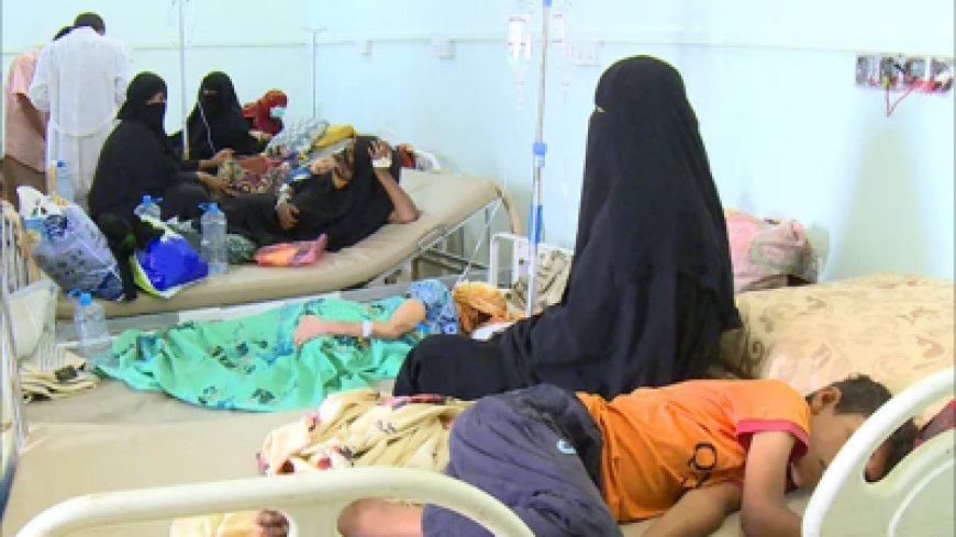 رصد الآلاف  من الاصابات بمرض الكوليرا في اليمن منذ بداية العام.. تفاصيل