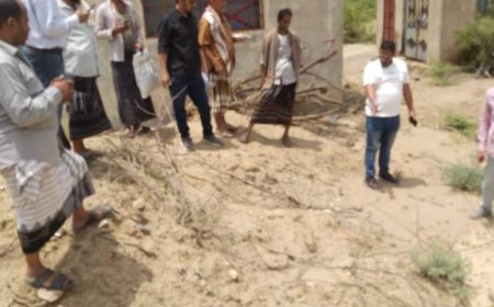 السلطة المحلية بطور الباحة تتسلم المرحلة الثاني من مشروع إعادة تأهيل عدد من الآبار التابع لإدارة مياه المديرية