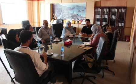 الوكيل السقاف يناقش مع منظمة "نوفيه الفرنسية" آلية دعم الشباب وتوسيع الشراكات بعدن