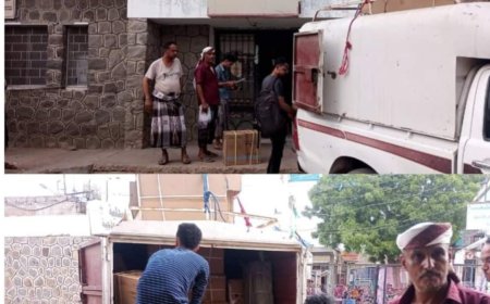 لحج.. معدات طبية ممنوحة من منظمة دولية تصل مستشفى طور الباحة العام