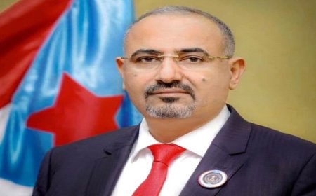 رئيس المجلس الانتقالي الجنوبي يغادر عدن صوب هذه الدولة