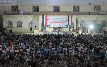 مقاومة مديريات شرق صنعاء تنظم مهرجانًا جماهيريًا بمأرب لدعم الجيش والأمن