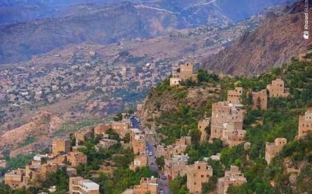 «التربة» بتعز… ملاذ للهروب من حر الصيف في عدن