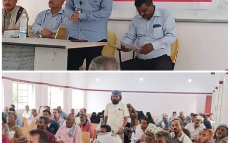 لحج.. افتتاح معرض للبذور الزراعية بطورالباحة