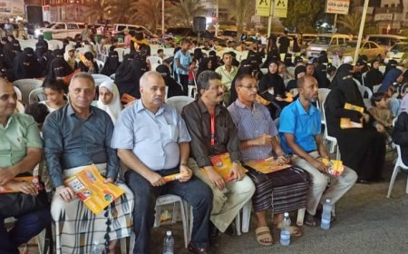 عدن تشهد مهرجاناً توعويا للحشد المجتمعي وإعلاميا لمناصرة حملة التحصين ضد شلل الاطفال