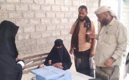 مدير عام طور الباحة يدشن حملة التطعيم الاحترازية الثانية ضد شلل الأطفال بالمديرية