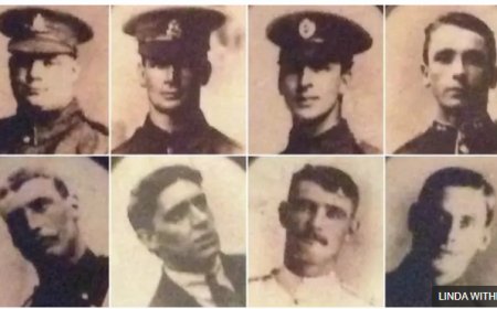 قصة ثمانية أشقاء بريطانيين شاركوا معا في الحرب العالمية الأولى