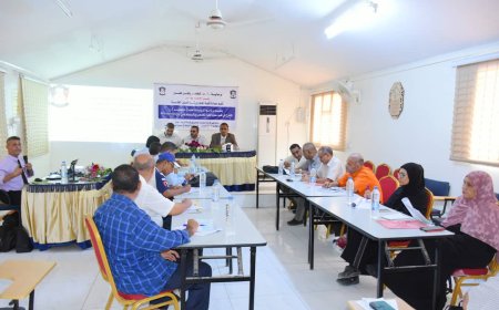 كلية العلوم بجامعة عدن تنظم ورشة علمية لتقييم برنامج الماجستير 