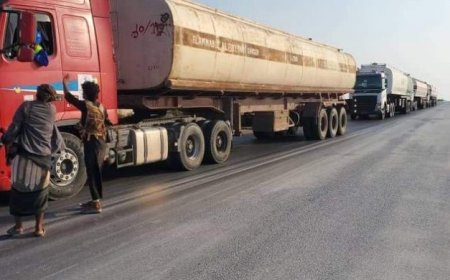 قطاع عسكري يمنع مرور عشرات الناقلات في أبين