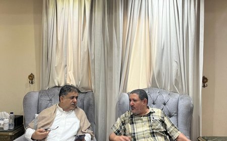 المناضل اديب العيسي يناقش مشروع الشراكة الوطنية الجنوبية مع رئيس الائتلاف الوطني الجنوبي