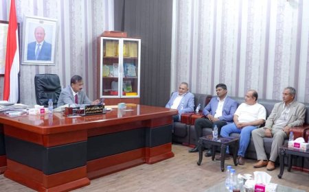 المحافظ ابن الوزير يطلع على سير العمل في هيئة مستشفى شبوة