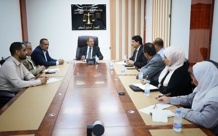 اللجنة الوطنية للتحقيق تلتقي رئيس مجلس القضاء الأعلى ورئيس المحكمة العليا