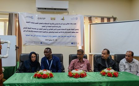 عدن.. اختتام الورشة الخاصة بالمدربين لتشغيل وحدات الزراعة المائية