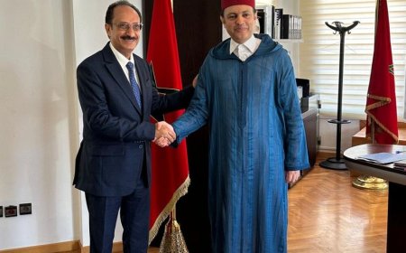 السفير الأصبحي يبحث مع وزير الإدماج الاقتصادي المغربي تعزيز التعاون الثنائي