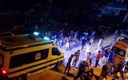 بالفيديو.. انهيار مبنى في المحلة الكبرى: إنقاذ مصابين وانتشال جثث