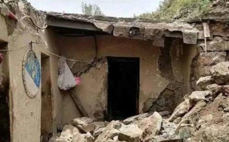 انهيار منزل على رؤوس ساكنيه في إب يخلف إصابات