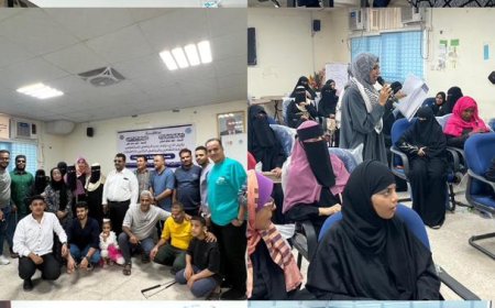 نادي نجوم عدن الرياضي للمكفوفين ينظم فعالية "حكاية صناعة عريقة"