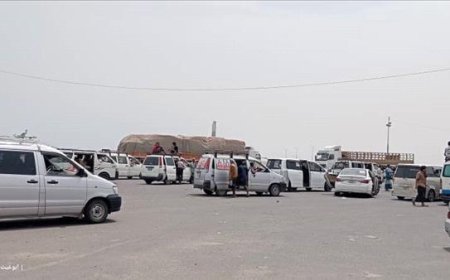 قوات تابعة للحزام الامني تمنع موكب مليونية "عشال" من دخول عدن