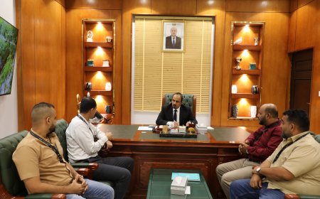 المحافظ بن ماضي يطلع على نتائج إعداد منظمة صناع النهضة لخطط التنمية الاسترتيجية للتعافي