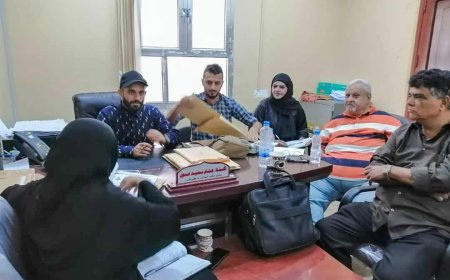 صيرة  .. مدير عام صيرة يرأس اجتماع فتح مظاريف 3 مشاريع بالمديرية