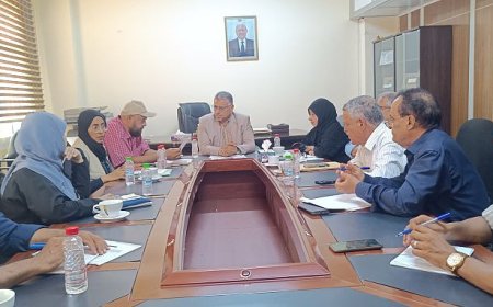 لقاء يناقش الدعم الكويتي لمصفوفة المشاريع ذات الأولوية في عدن