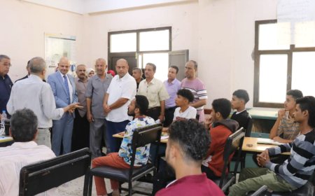 زيارة تفقدية للاطلاع على البرامج التدريبية الممولة من صندوق تنمية المهارات في المعهد التقني الصناعي بالمعلا