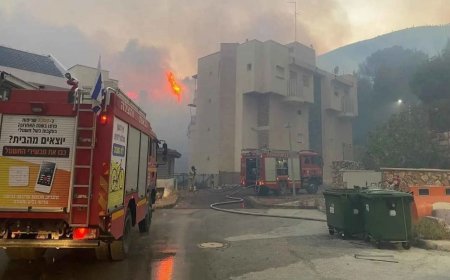 تل أبيب تشتعل.. حريق ضخم في إسرائيل يثير الذعر مع ترقب الهجوم الإيراني