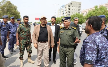 محافظ حضرموت يشيد بنجاح مشروع الرماية بالذخيرة الحيّة لقوات شرطة النجدة بالمكلا