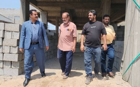 بتكلفة نحو ( 150 ) مليون ريال..  مدير عام المنصورة يدشن الأعمال التشطيبية لمشروع "بناء مدرسة لذوي الإحتياجات الخاصة"