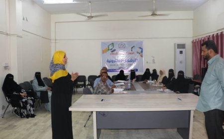 إقامة دورة تدريبية بعدن في الأرشفة الإلكترونية لموظفي الجهاز المركزي للإحصاء