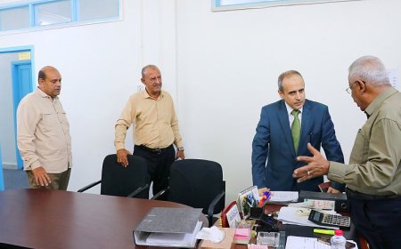 الوزير الوصابي يزور مبنى صندوق تنمية المهارات ويناقش تحديات العمل وآفاق التطوير