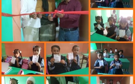 الشدادي والشحيري يفتتحان مبنى مدرسة الهدى الاهلية للبنات بمدينة زنجبار