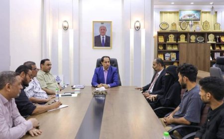 الوزير البكري يلتقي عدد من رؤساء المنتديات والمؤسسات الشبابية