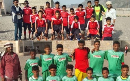 لحج.. برعاية القيادي محمود عادل عباس:  الصمود يتجاوز النصر في دوري شهداء الحواشب للبراعم بالمسيمير