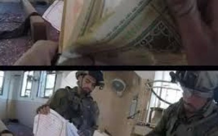 جنود إسرائيليون يحرقون نسخا من "القرآن" ويدنسون مسجدا في غزة